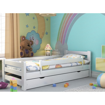 Кровать детская КМ - 127 с бортиком