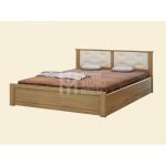 Кровати с ящиками из массива дерева