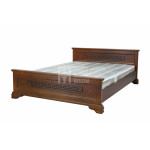 Двуспальные кровати из массива дерева
