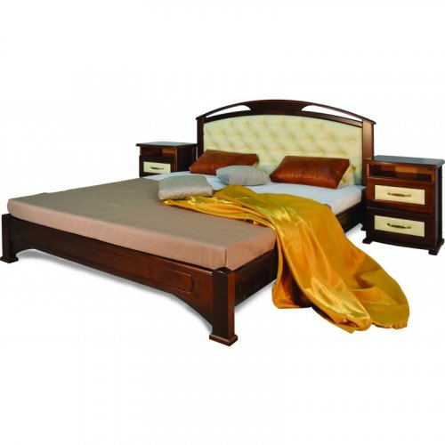 Кровать Омега с мягкой вставкой