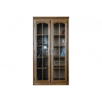 Книжный шкаф Элбург 140 со стеклом